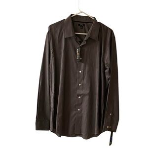Apt. 9  Dress Shirt with Long Sleeves and Standard Collar NWT
